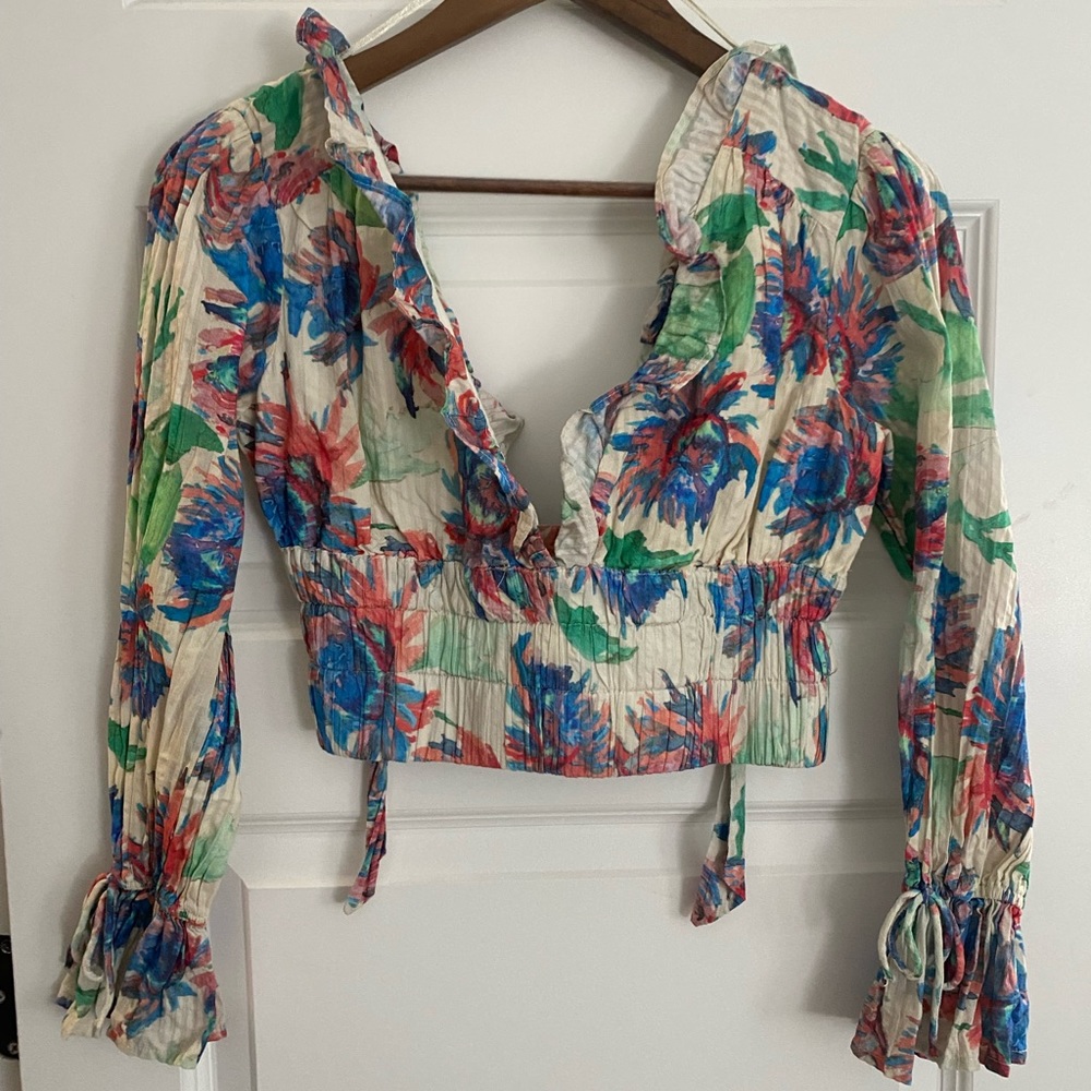 Anthropologie Gathered Blouse